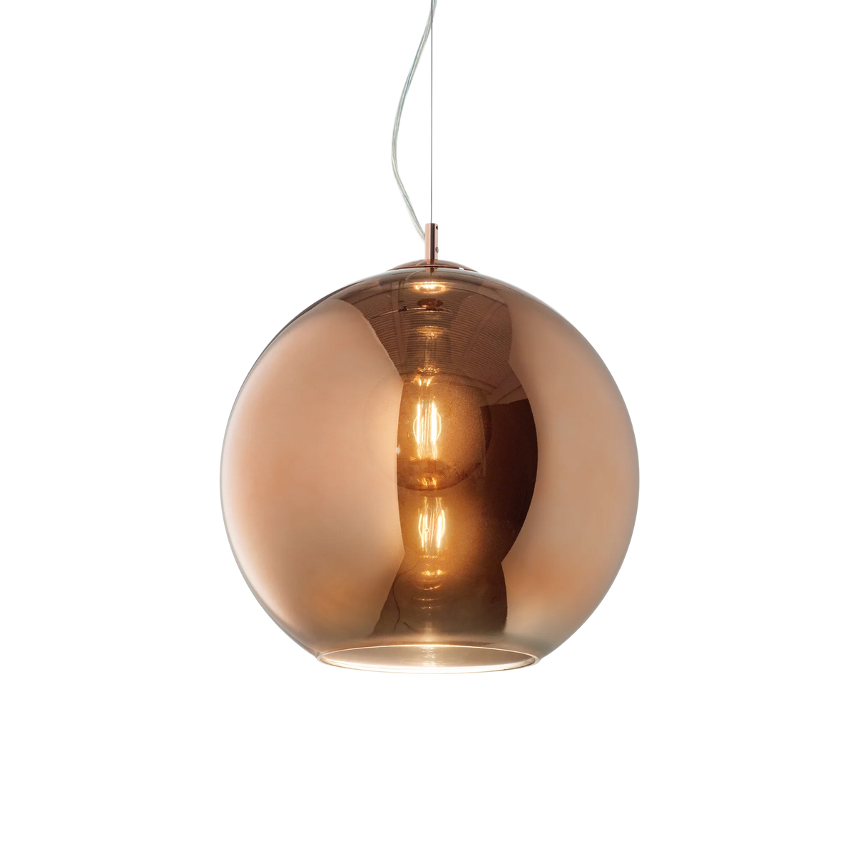 Pendul Ideal Lux Nemo SP1, cupru, Ø40 cm, 111919