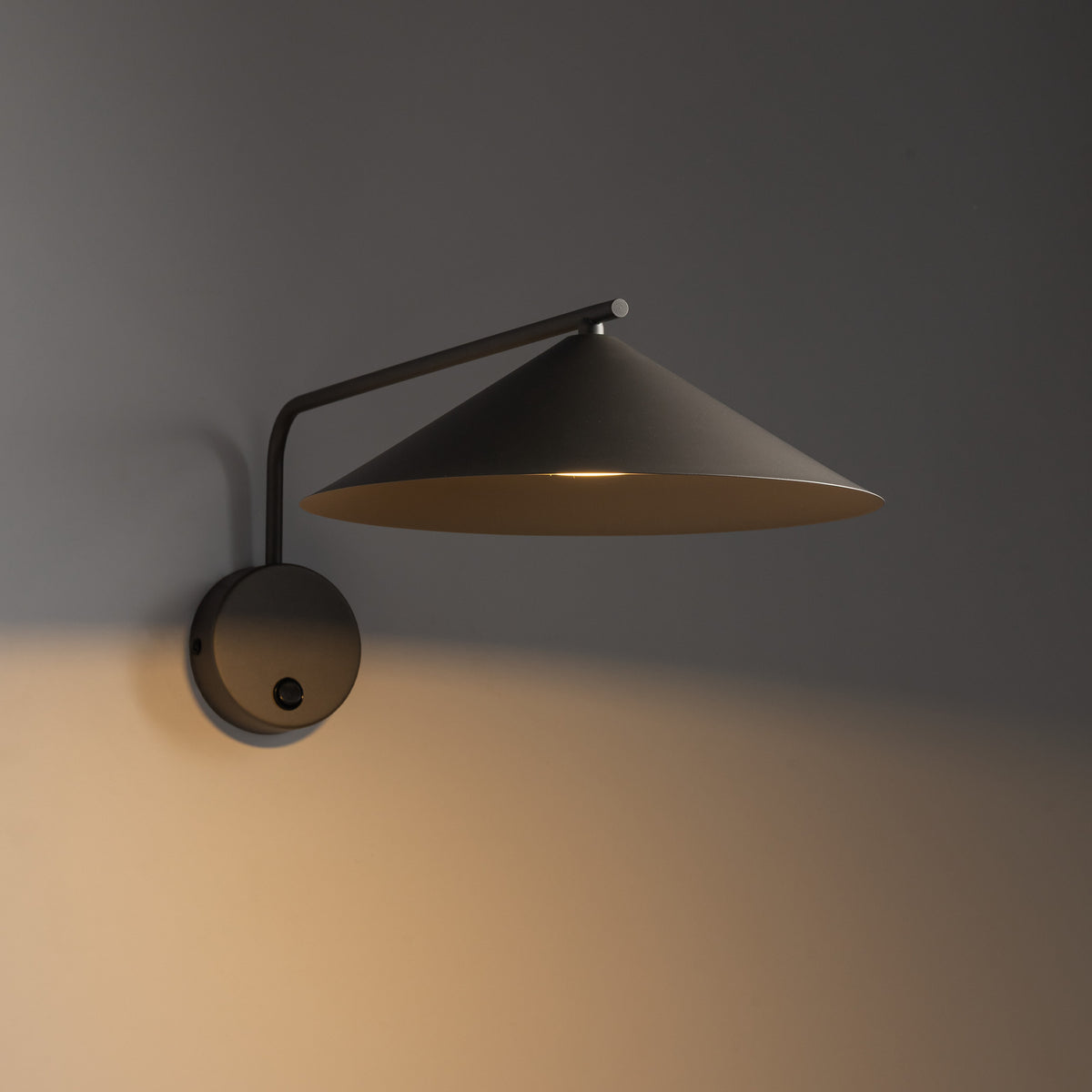 Aplică TK Lighting Lume M, maro, 11268