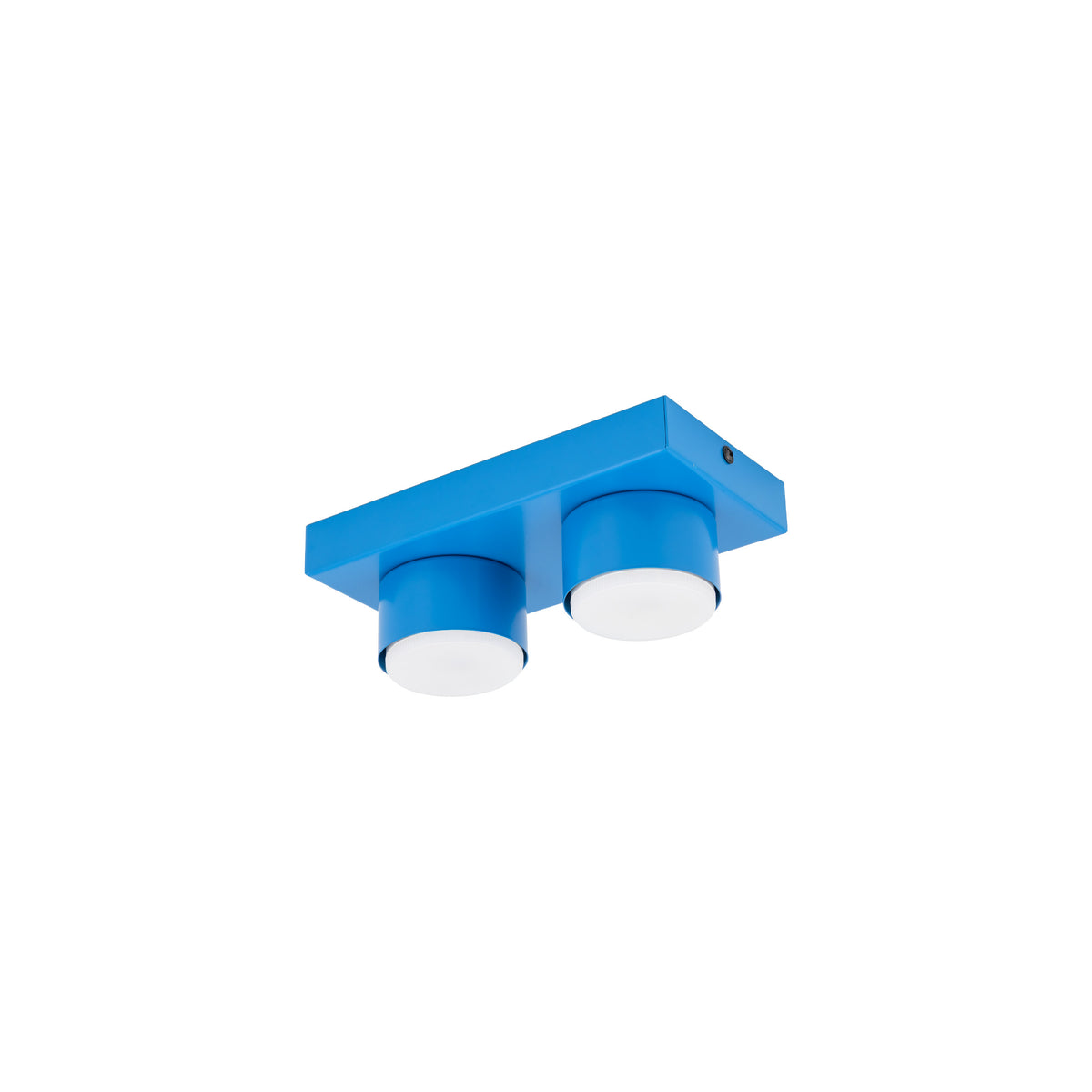 Plafonieră TK Lighting Brix, albastru, 2 x GX53, 11283