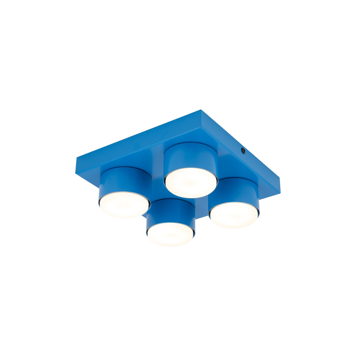 Plafonieră TK Lighting Brix, albastru, 4 x GX53, 11284