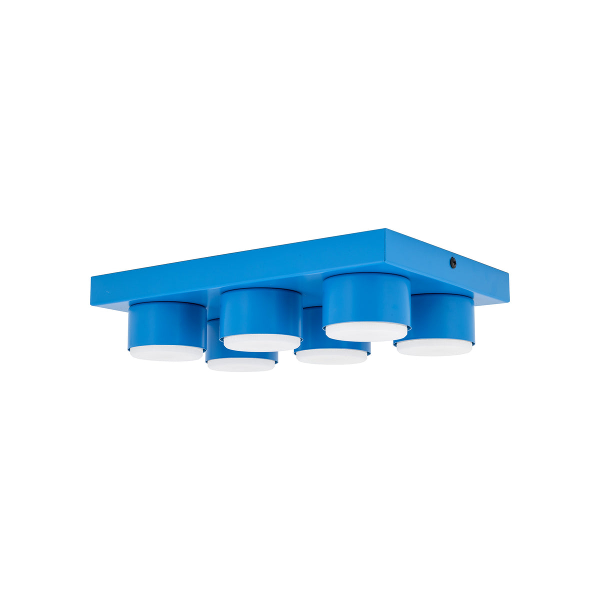 Plafonieră TK Lighting Brix, albastru, 6 x GX53, 11285