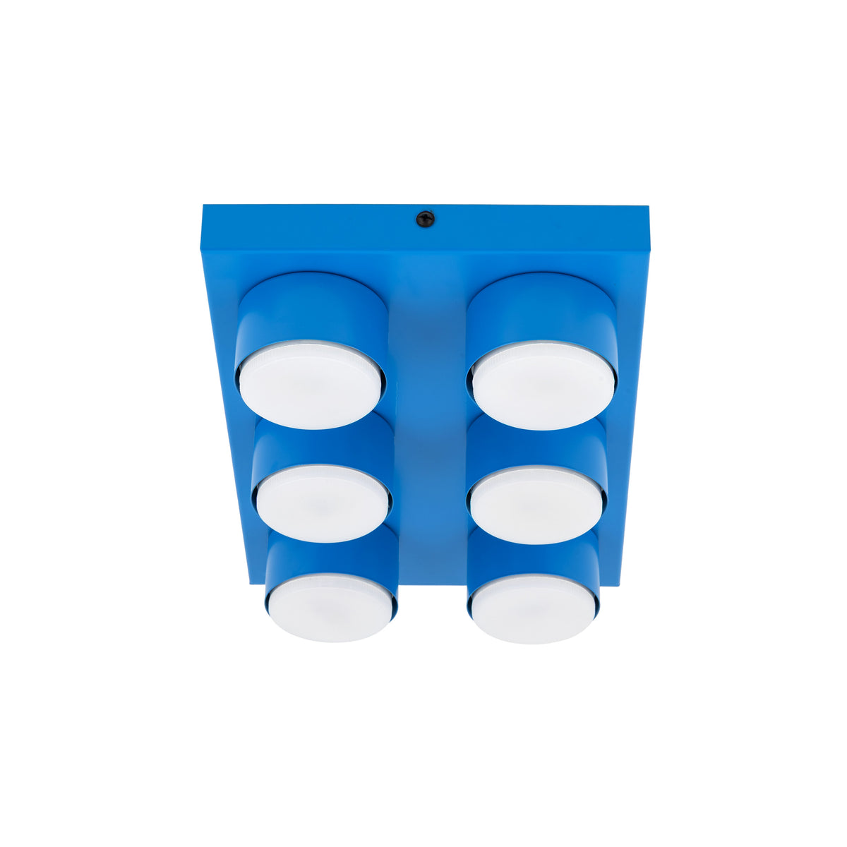 Plafonieră TK Lighting Brix, albastru, 6 x GX53, 11285