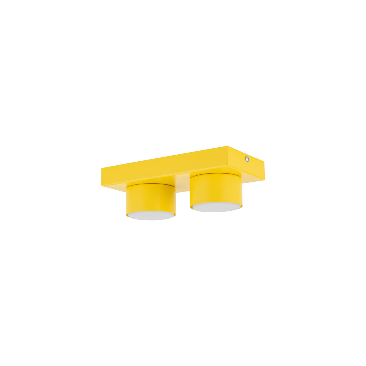 Plafonieră TK Lighting Brix, galben, 2 x GX53, 11289