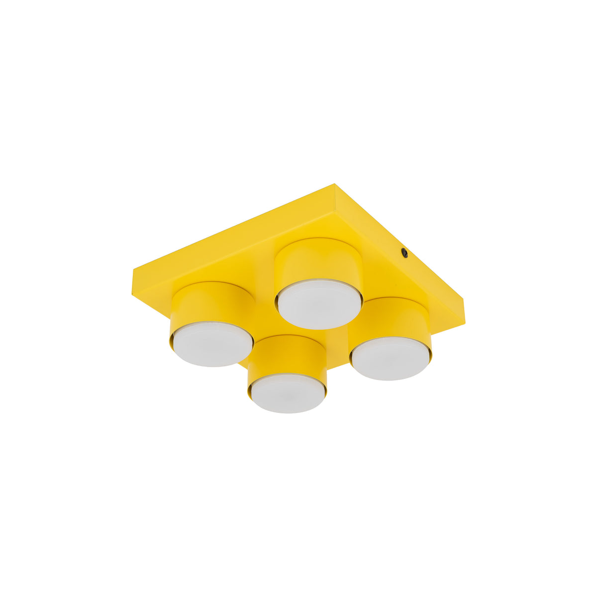 Plafonieră TK Lighting Brix, galben, 4 x GX53, 11290