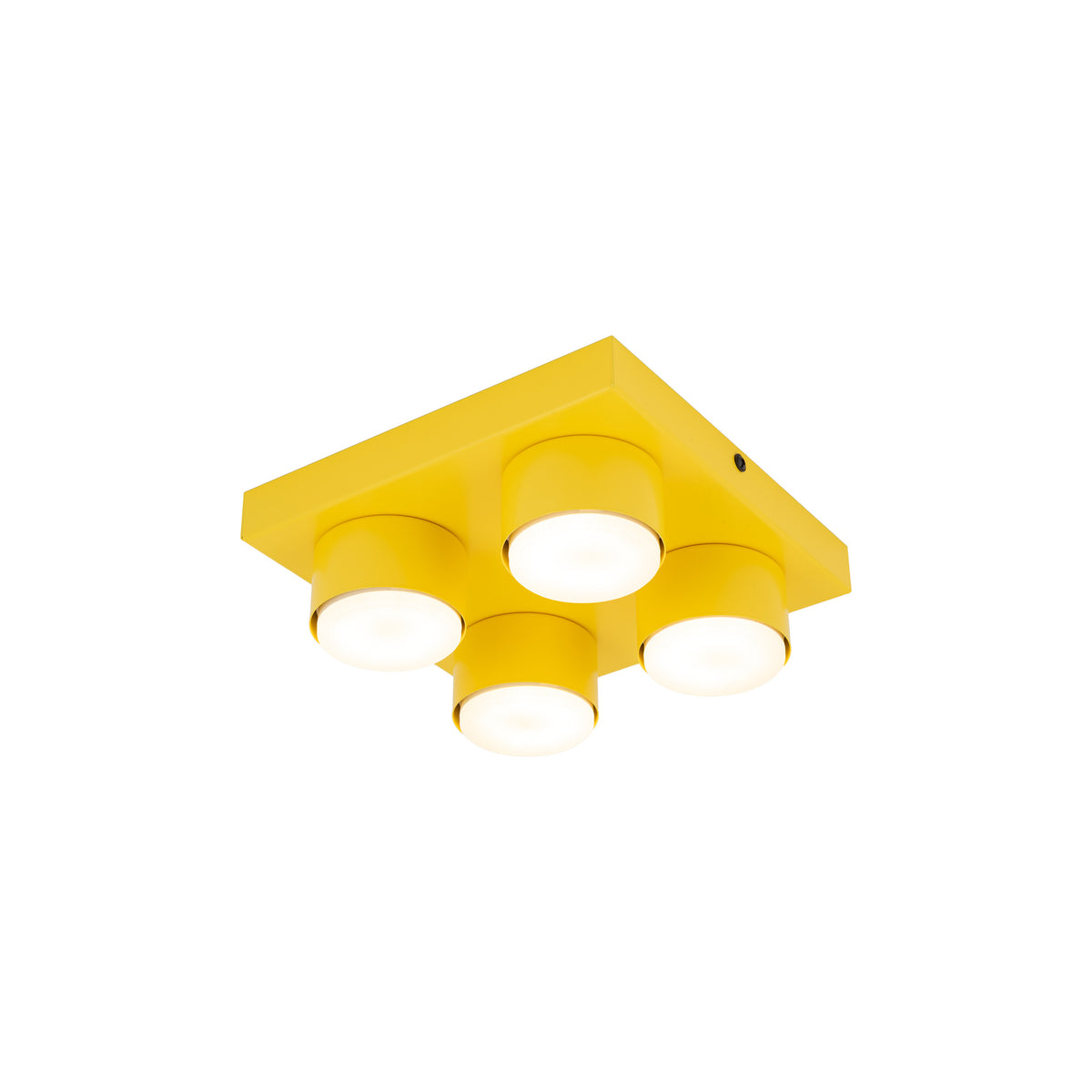 Plafonieră TK Lighting Brix, galben, 4 x GX53, 11290