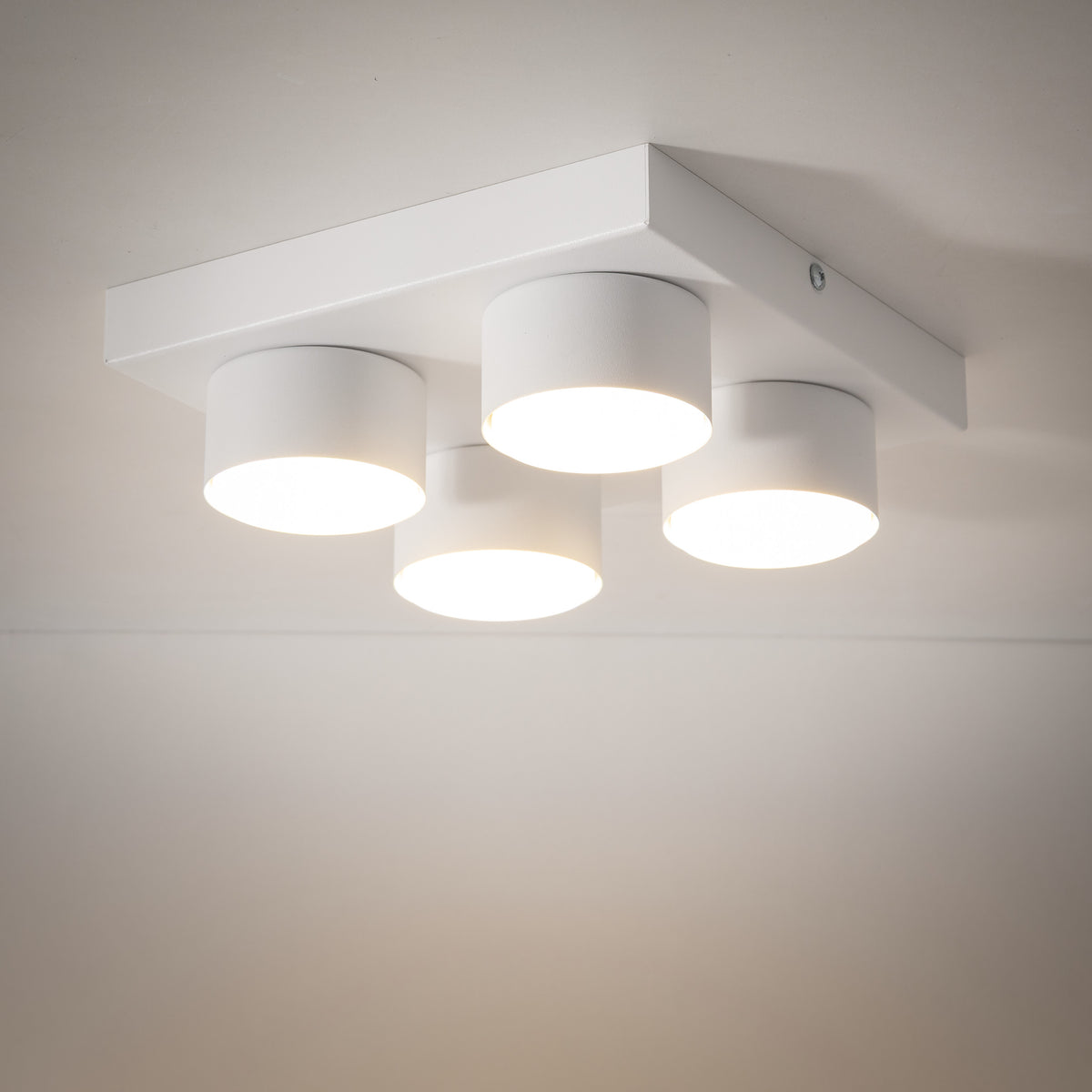 Plafonieră TK Lighting Brix, alb, 4 x GX53, 11296