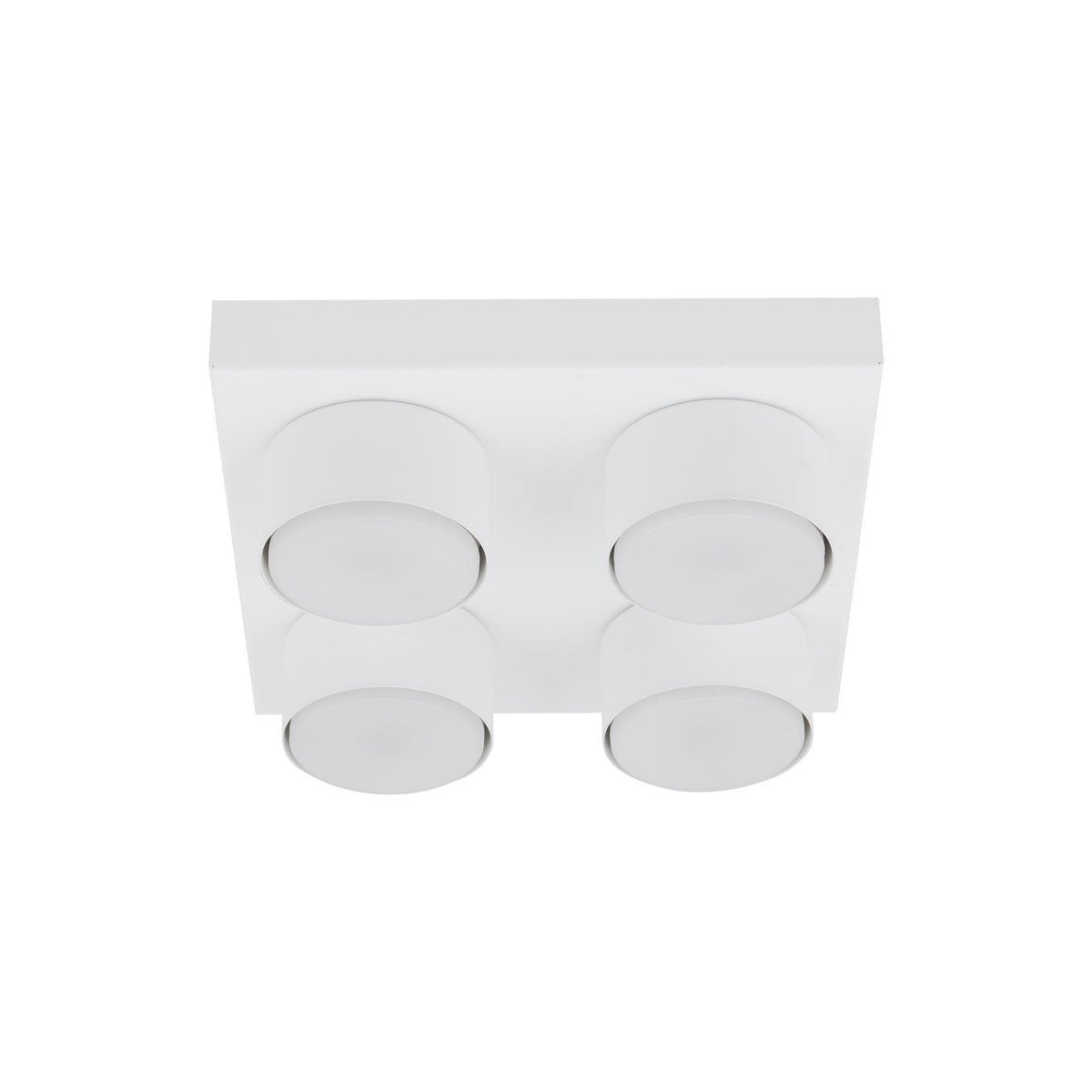 Plafonieră TK Lighting Brix, alb, 4 x GX53, 11296
