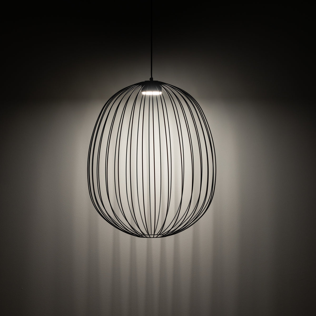 Pendul TK Lighting Sphera L, negru, 11301