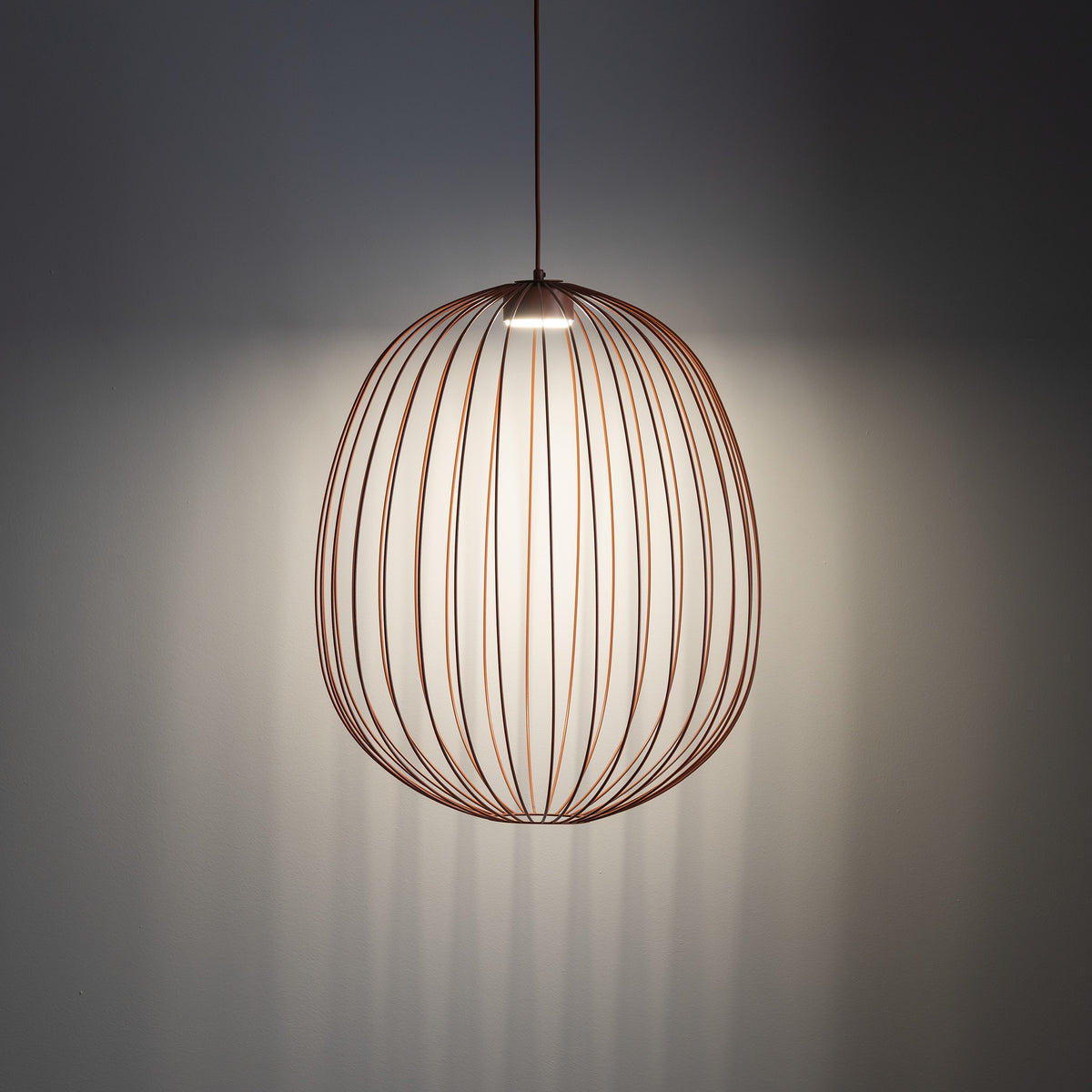 Pendul TK Lighting Sphera L, cărămiziu, 11302