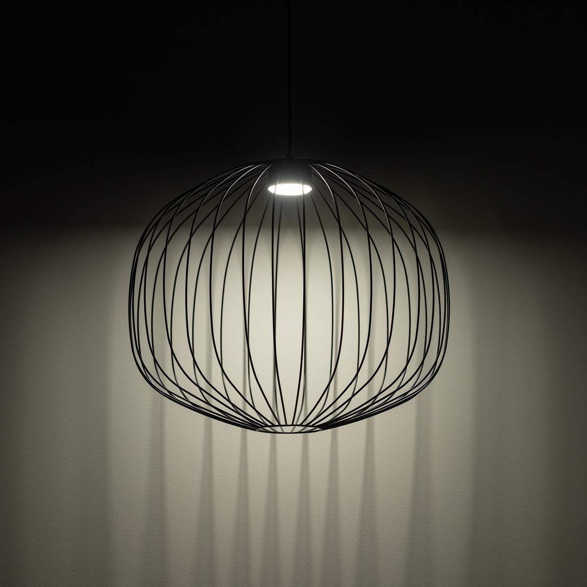 Pendul TK Lighting Sphera M, negru, 11304