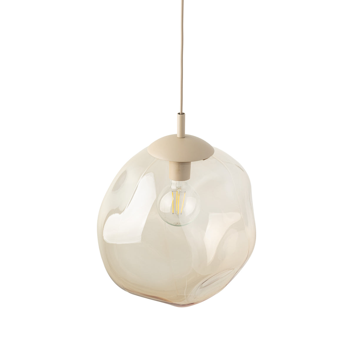 Pendul TK Lighting Lava L, nisip, 11325