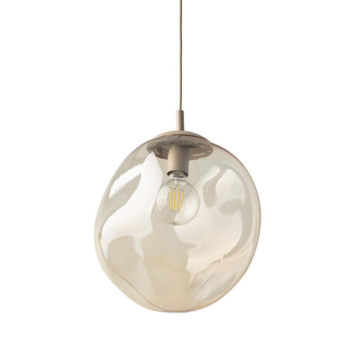 Pendul TK Lighting Lava L, nisip, 11325