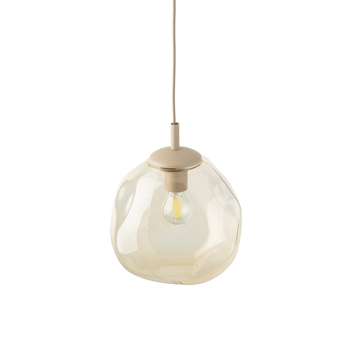 Pendul TK Lighting Lava M, nisip, 11327