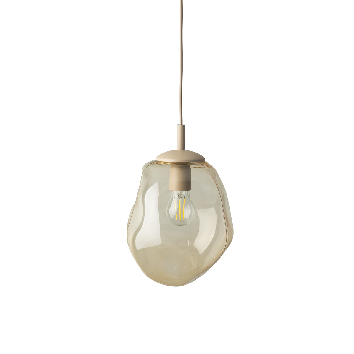 Pendul TK Lighting Lava M, nisip, 11327