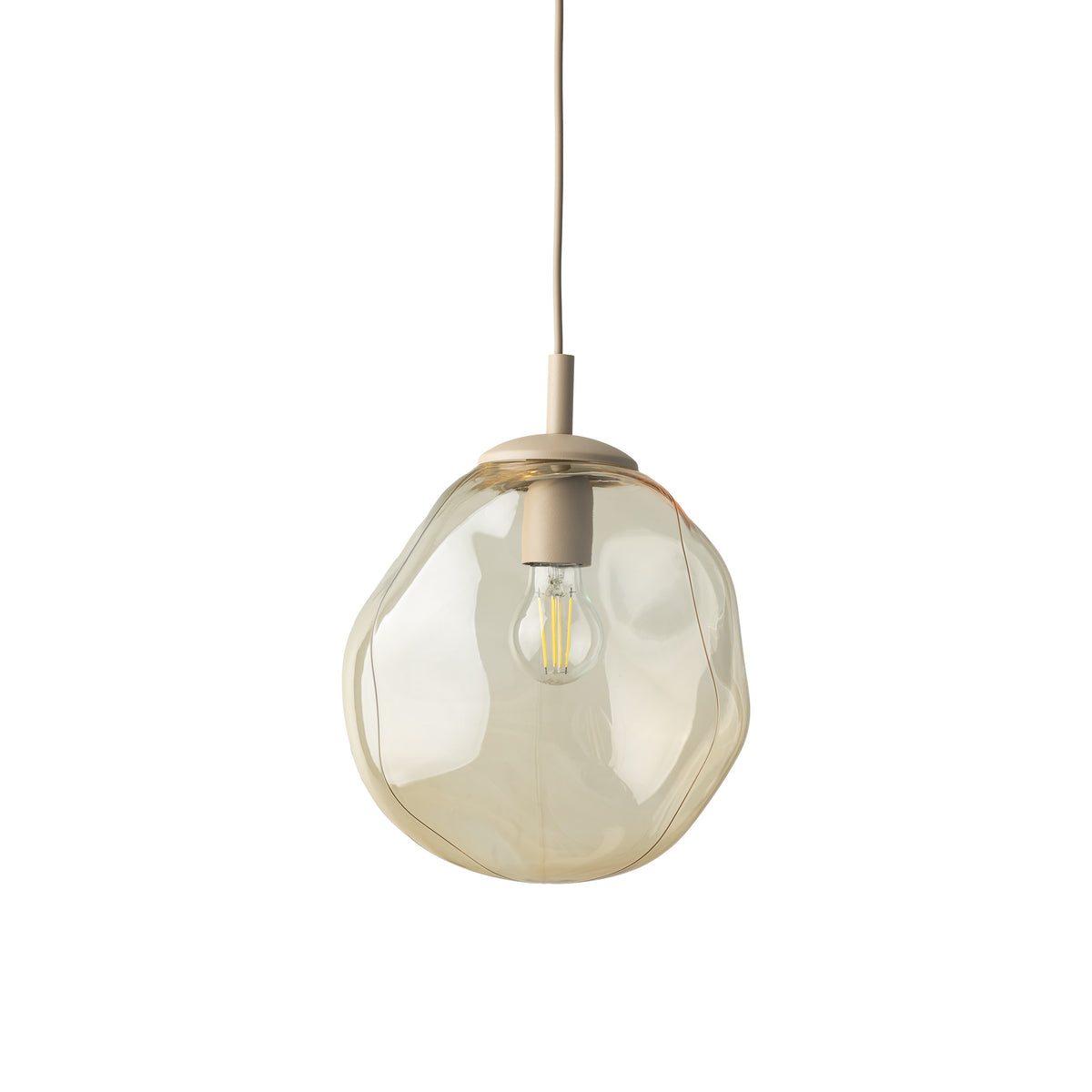 Pendul TK Lighting Lava M, nisip, 11327