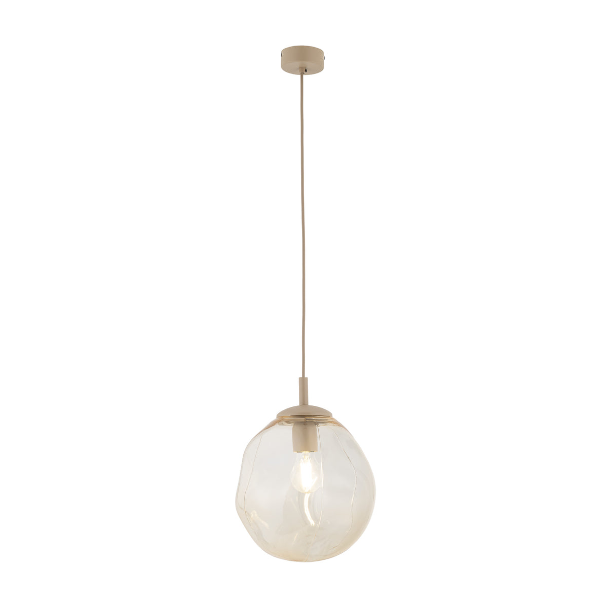 Pendul TK Lighting Lava M, nisip, 11327