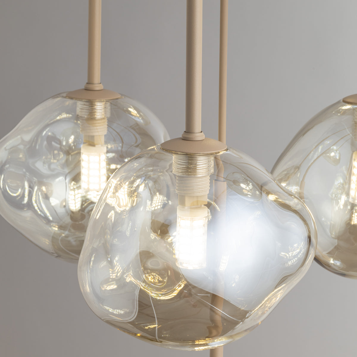 Lustră TK Lighting Lava, nisip, 7 x G9, 11329