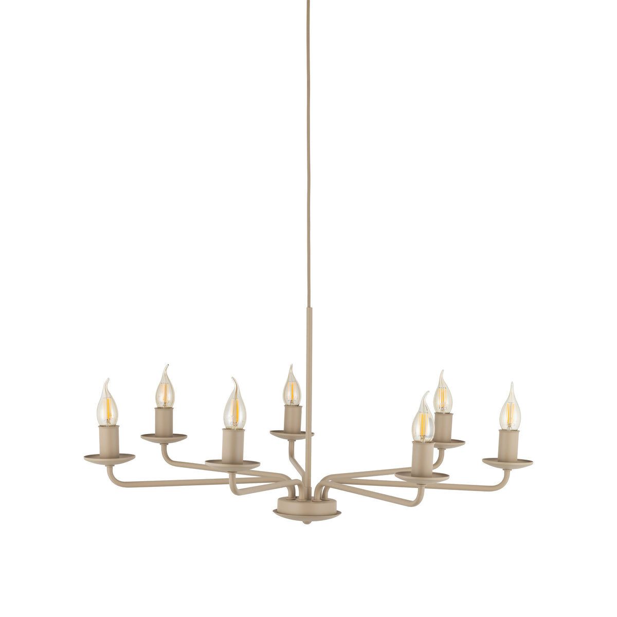 Lustră TK Lighting Limal, nisip, 7 x E14, 11346