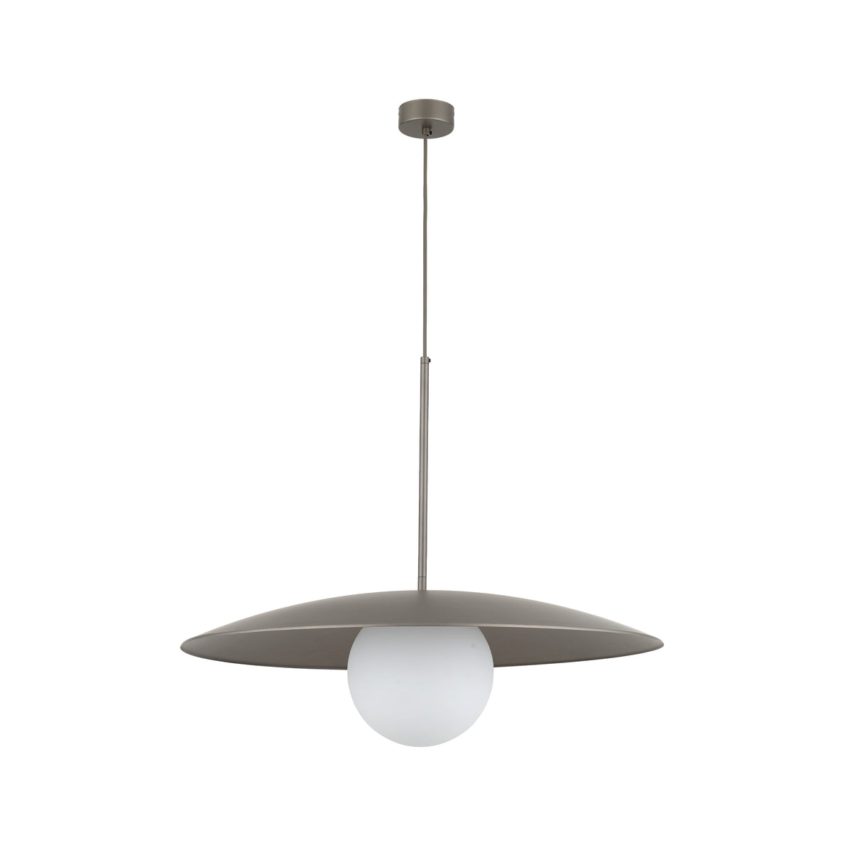 Pendul TK Lighting Slate Glass, maro, 11347