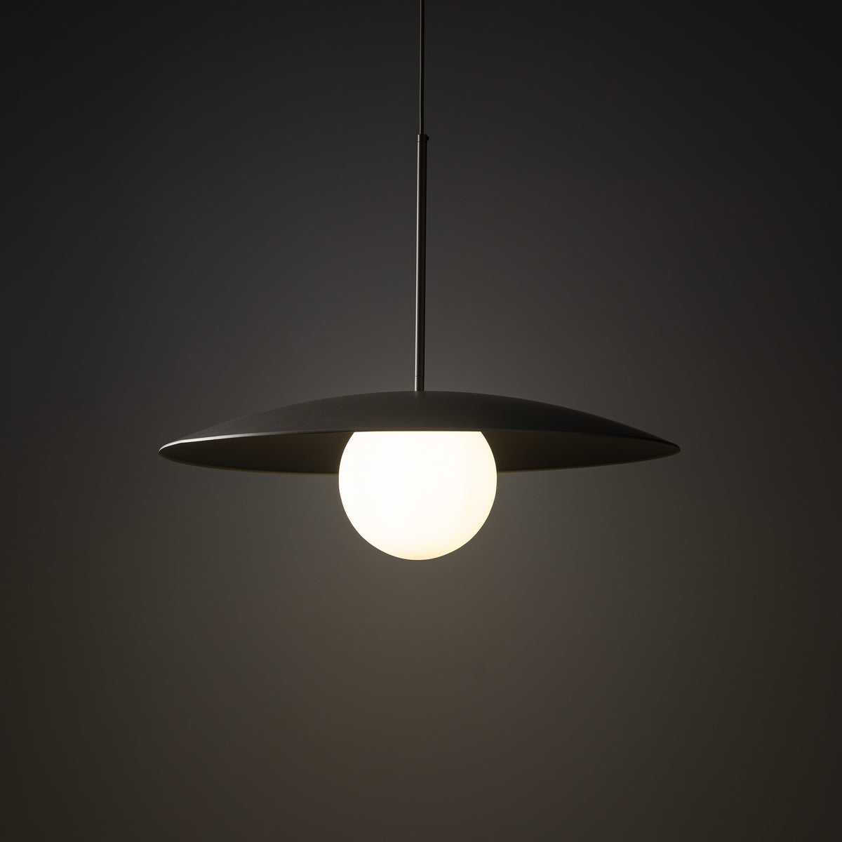 Pendul TK Lighting Slate Glass, maro, 11347