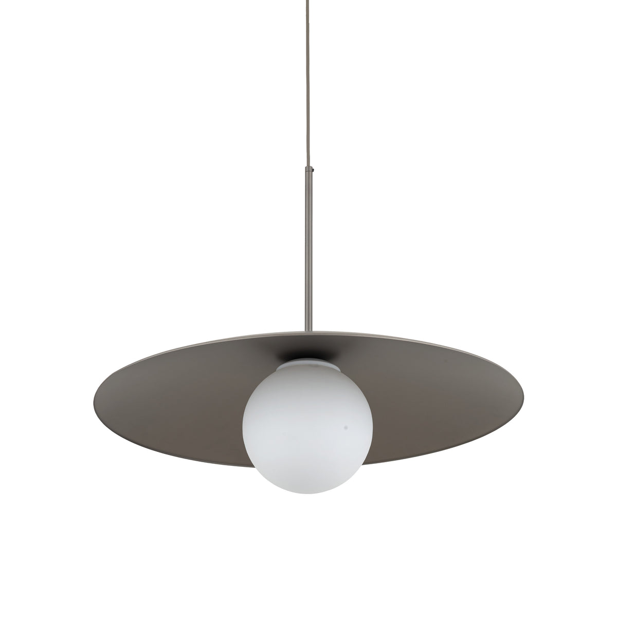 Pendul TK Lighting Slate Glass, maro, 11347