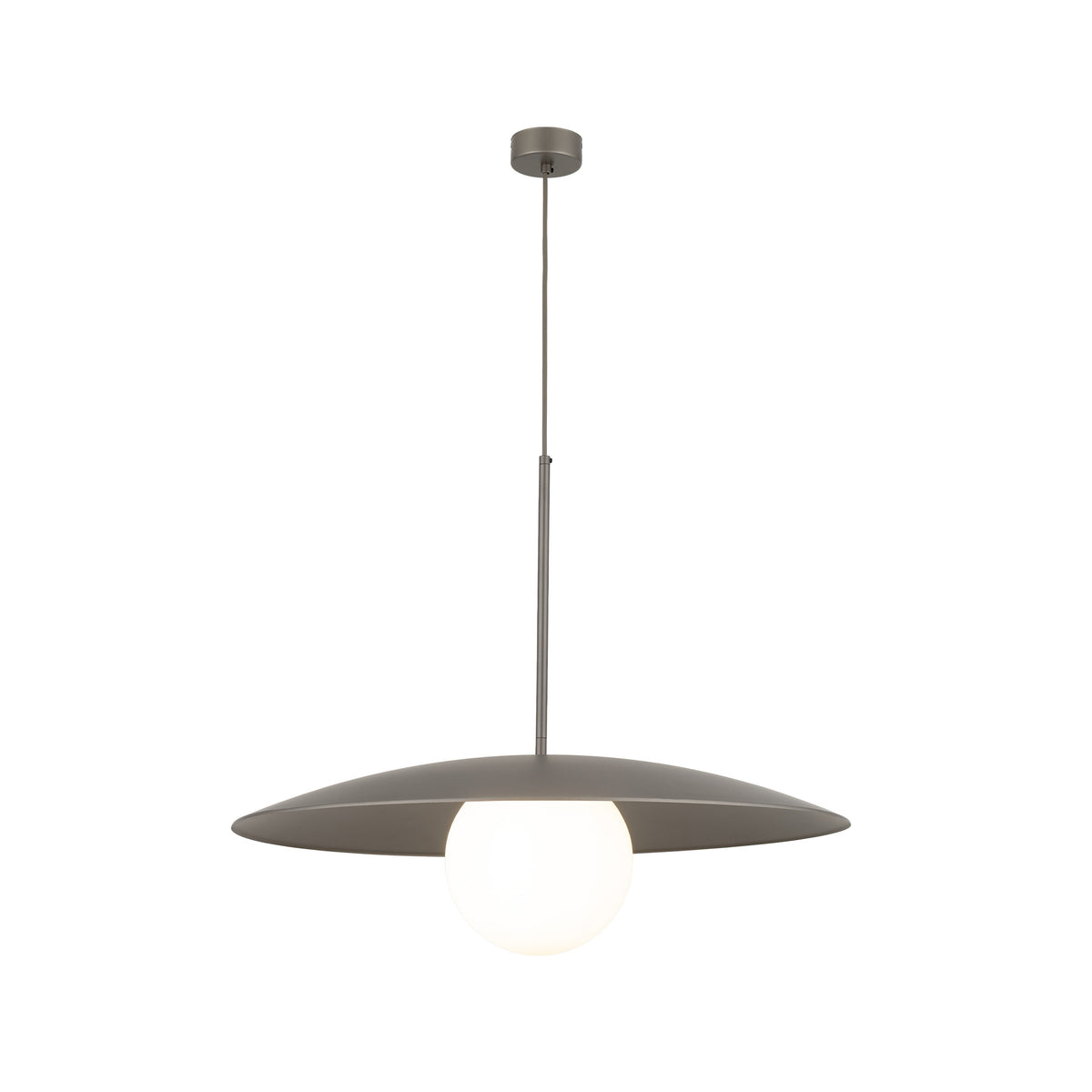 Pendul TK Lighting Slate Glass, maro, 11347