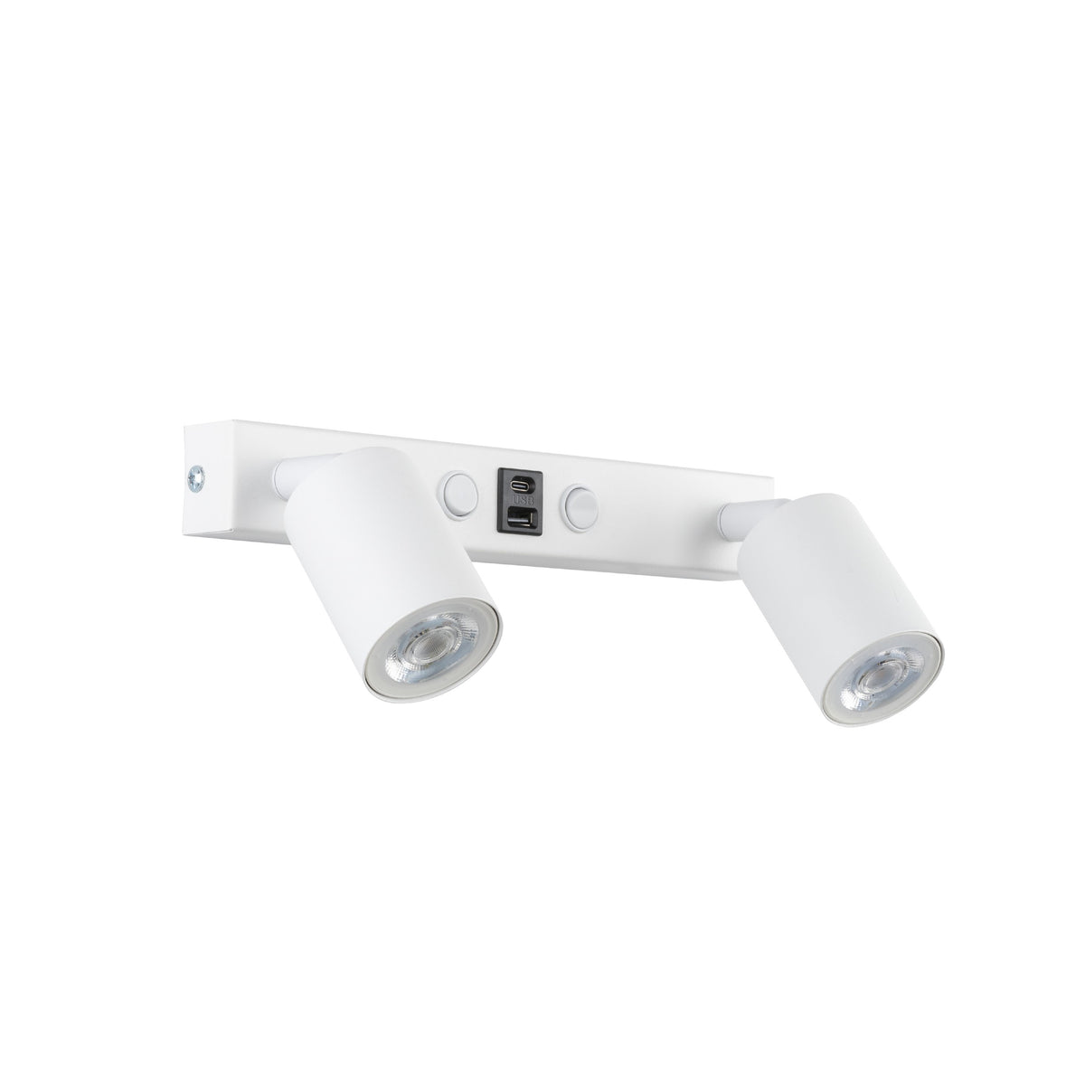 Aplică TK Lighting Nex Usb, alb, 2 x GU10, 11355