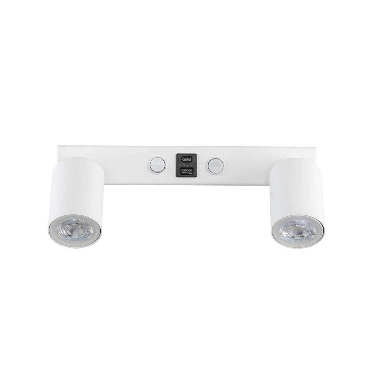 Aplică TK Lighting Nex Usb, alb, 2 x GU10, 11355