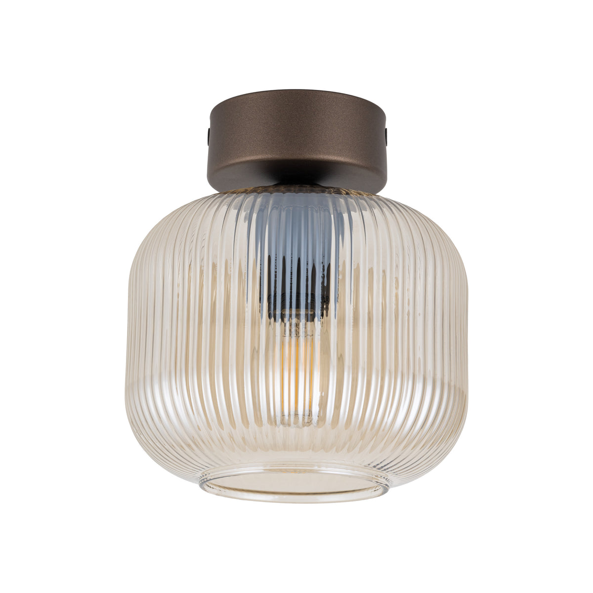 Plafonieră TK Lighting Salvia, maro, 11358