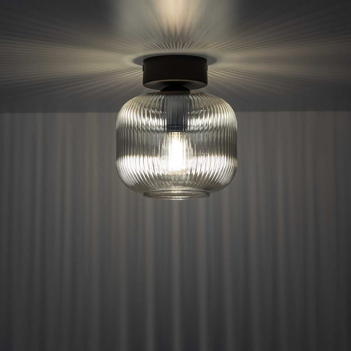 Plafonieră TK Lighting Salvia, maro, 11358