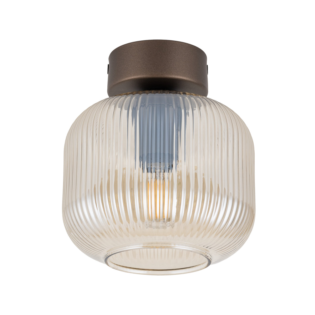 Plafonieră TK Lighting Salvia, maro, 11358