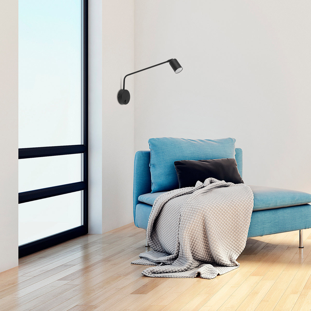Aplică TK Lighting Nex, negru, 11361
