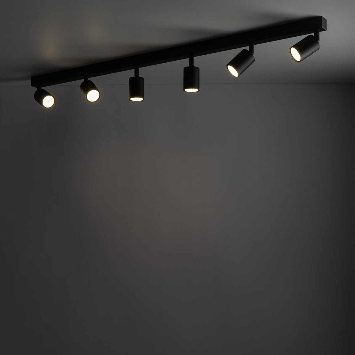 Plafonieră TK Lighting Nex, negru, 6 x GU10, 11370
