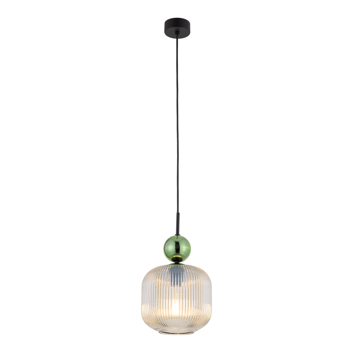 Pendul TK Lighting Sophia Big, verde, coniac, 11372