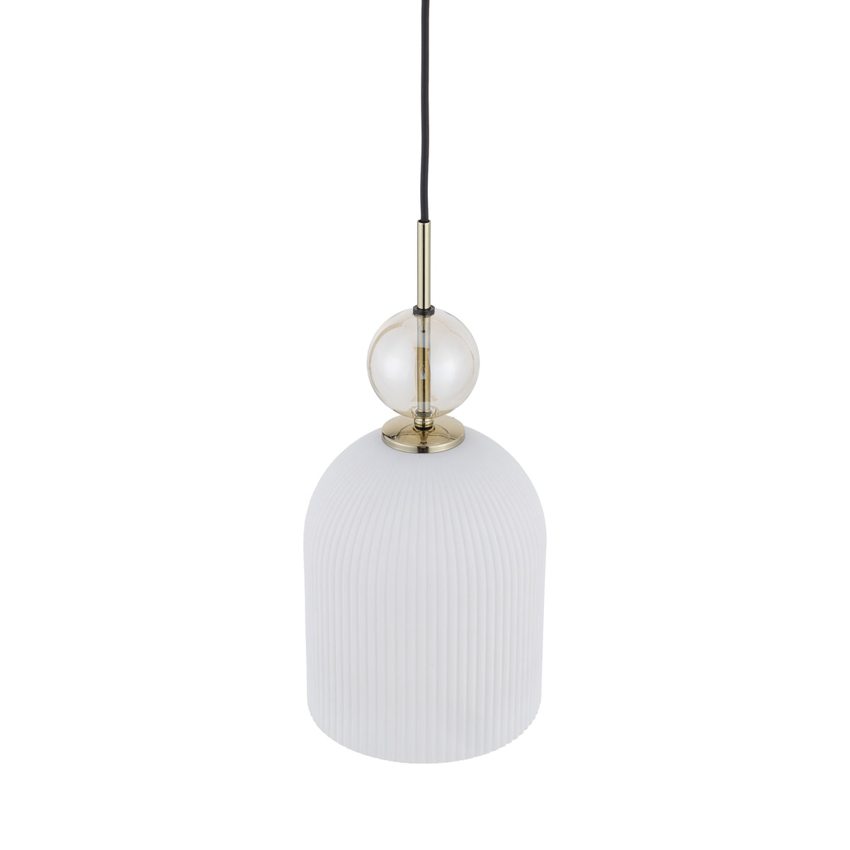 Pendul TK Lighting Sophia Big, coniac, alb, 11374