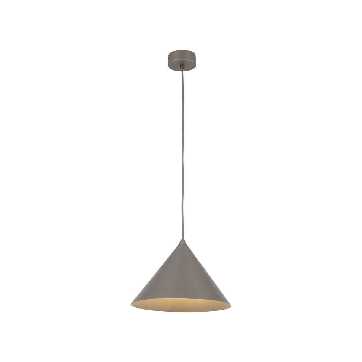 Pendul TK Lighting Cono M, maro, 11376