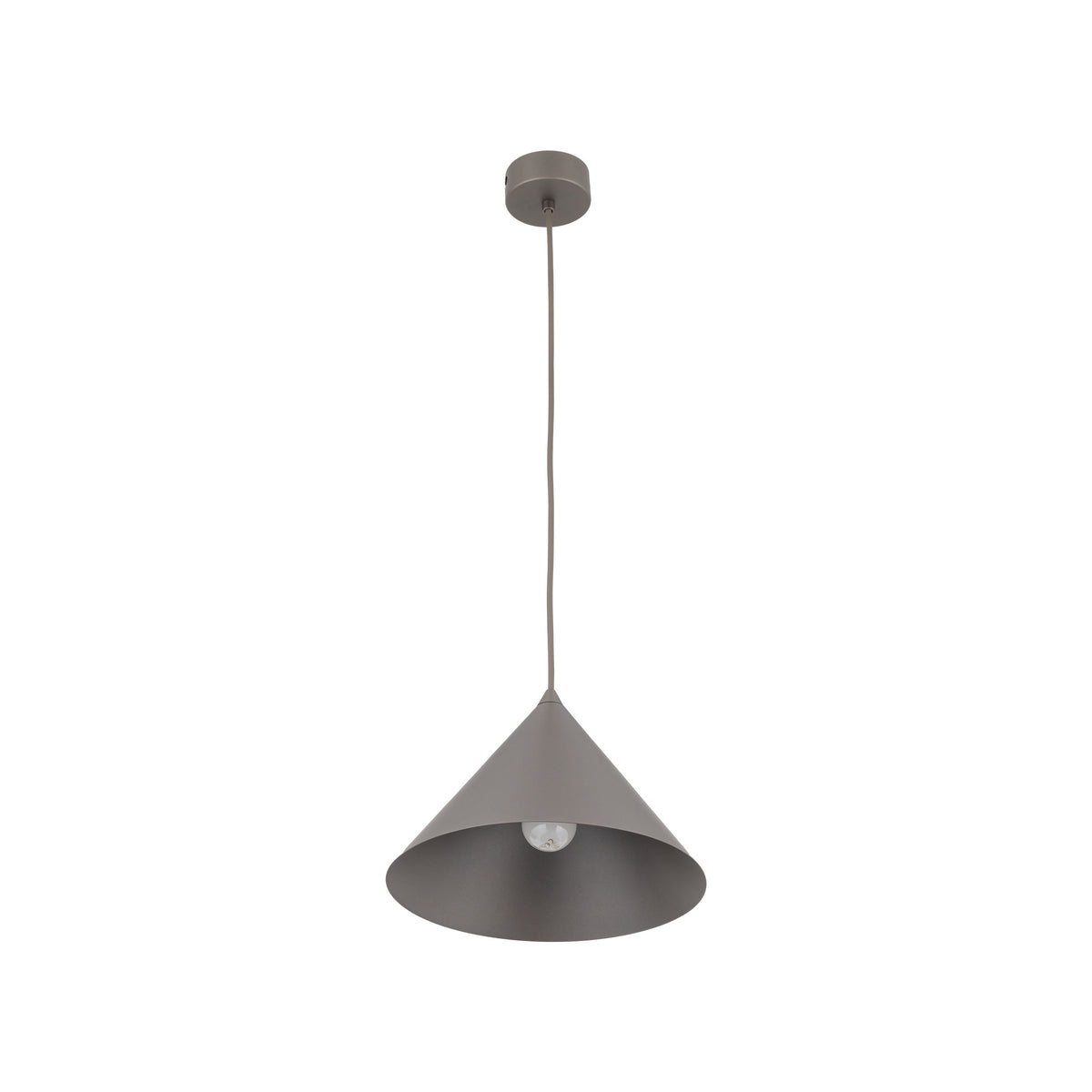 Pendul TK Lighting Cono M, maro, 11376
