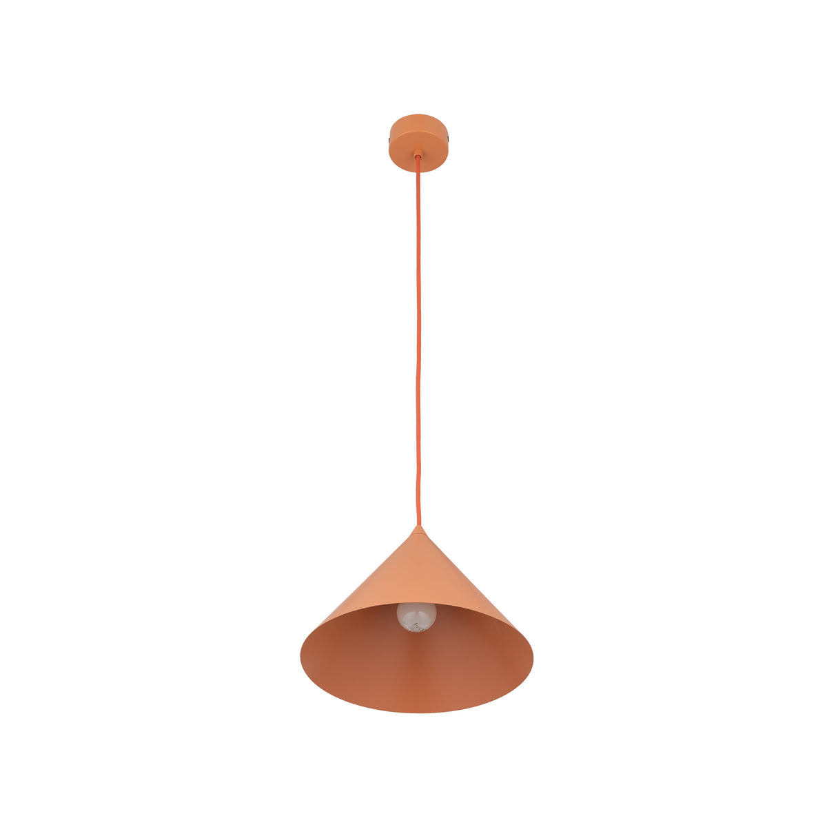 Pendul TK Lighting Cono M, somon, 11384