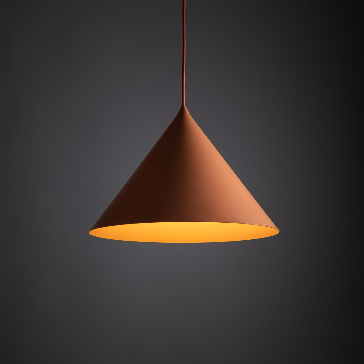 Pendul TK Lighting Cono L, somon, 11385