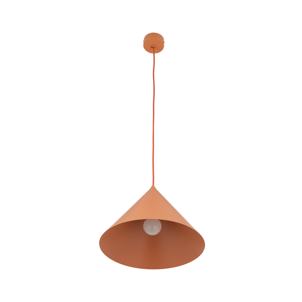 Pendul TK Lighting Cono L, somon, 11385