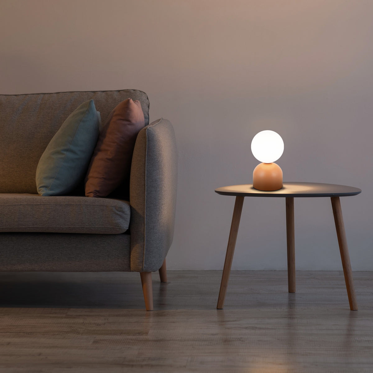 Veioză TK Lighting Miki, somon, 11388