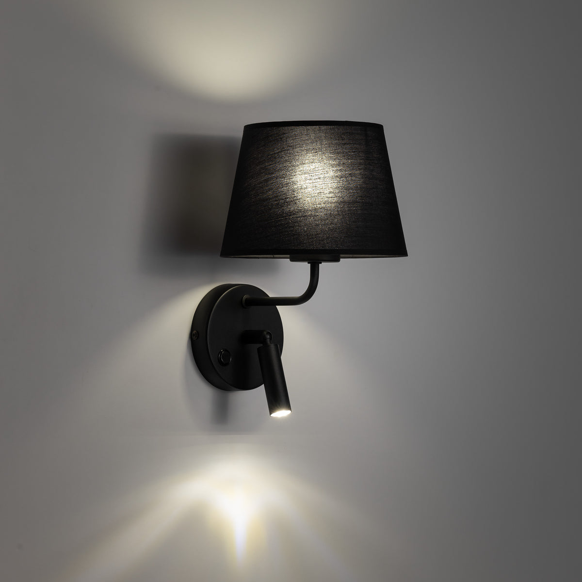 Aplică TK Lighting Maja, negru, 2 x E27, 11392