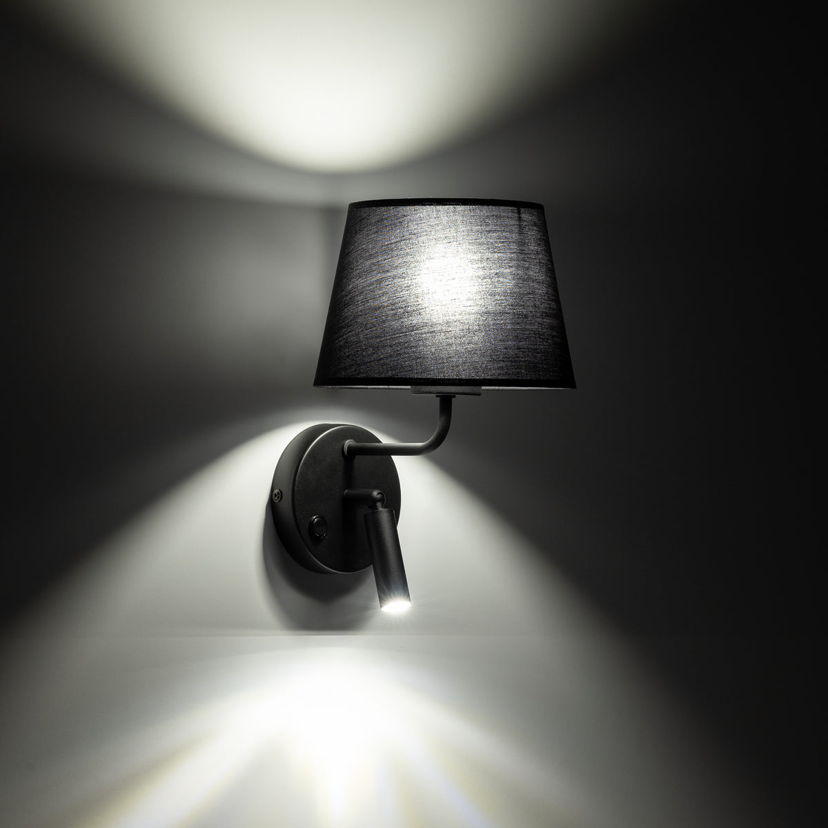 Aplică TK Lighting Maja, negru, 2 x E27, 11392