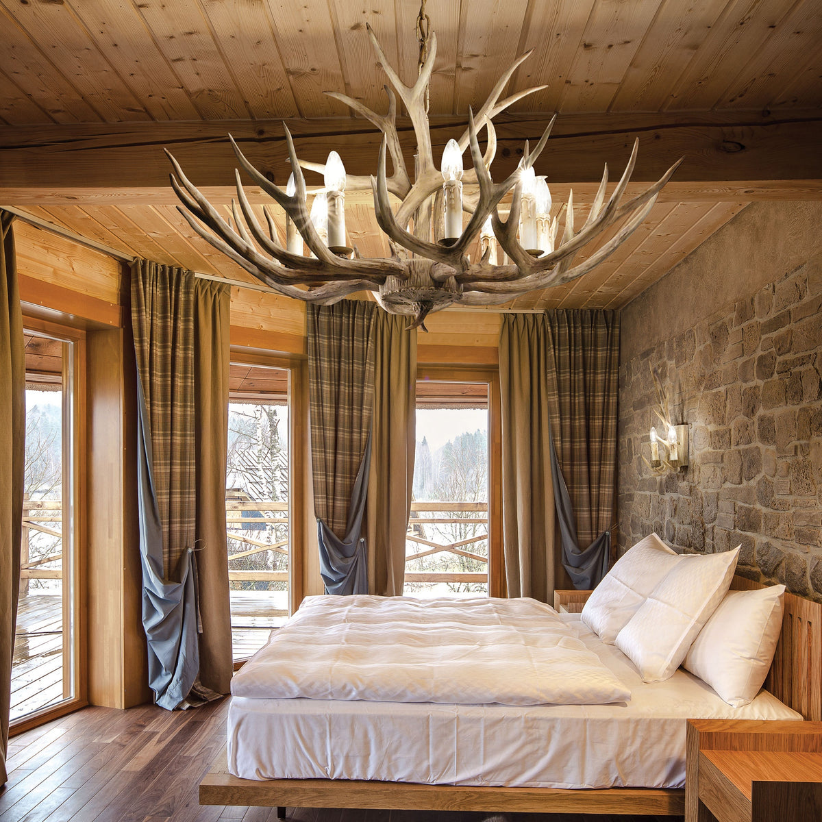 Lustră Ideal Lux Chalet SP12, 113975