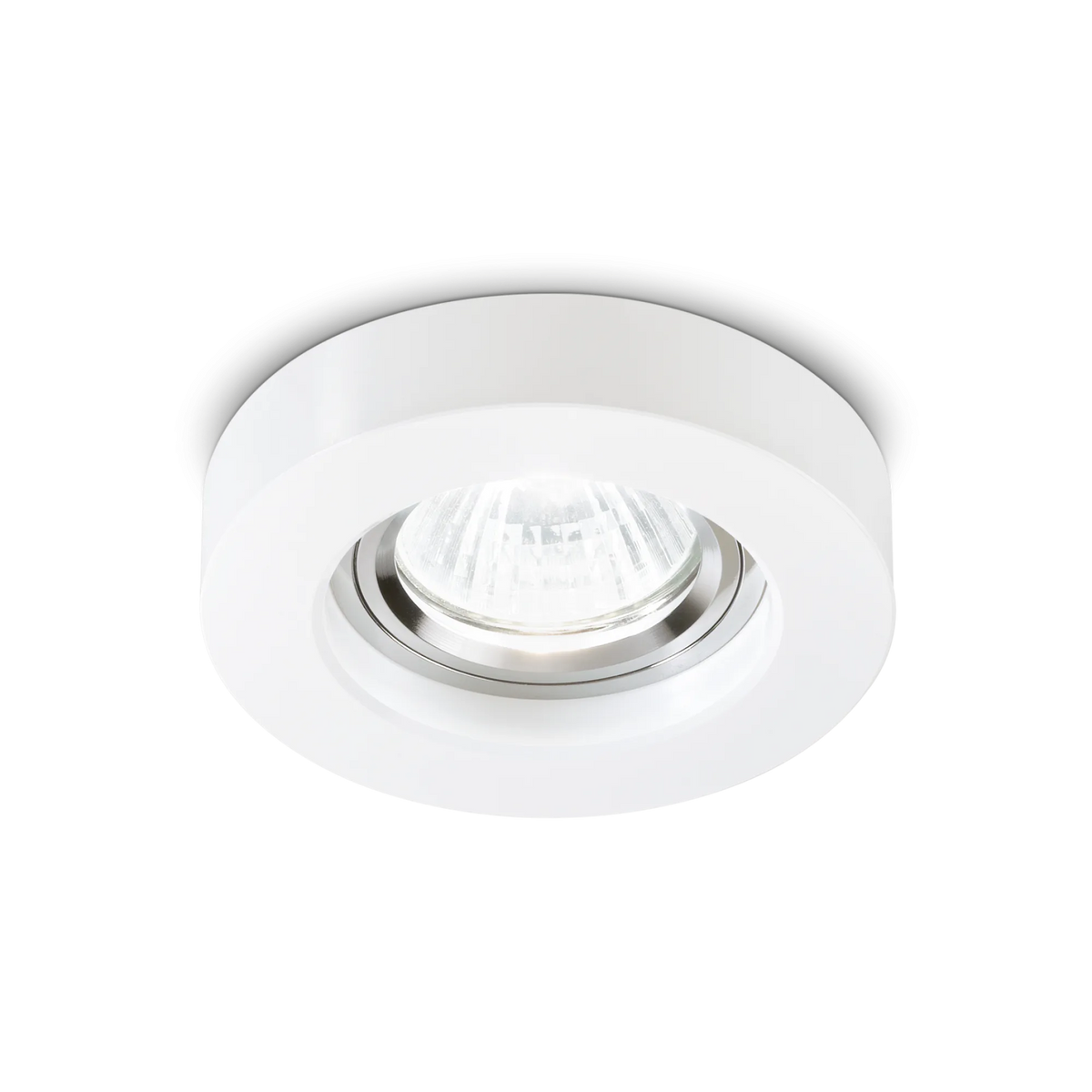 Spot încastrat Ideal Lux Blues Round, alb, 113999