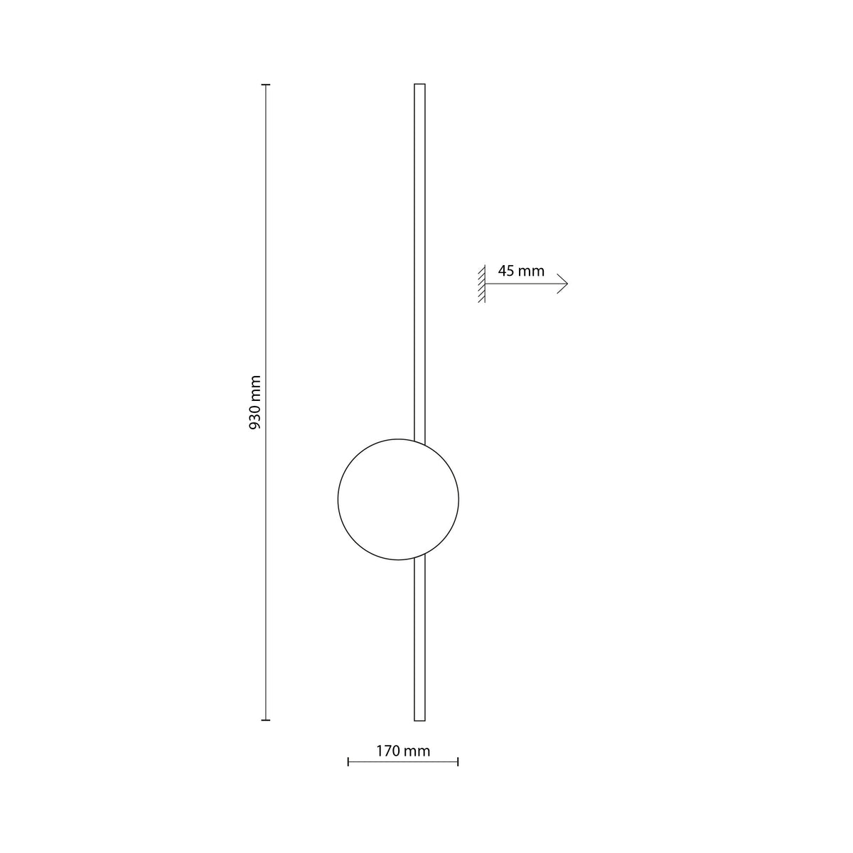 Aplică TK Lighting Java II 1, maro, 11399