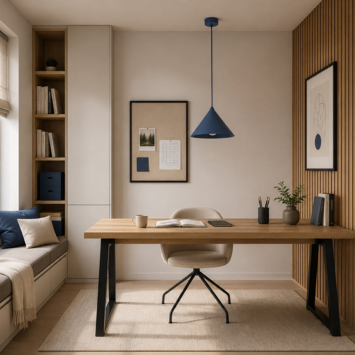 Pendul TK Lighting Cono S, bleumarin, 11413