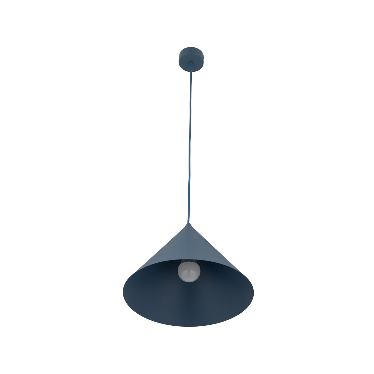 Pendul TK Lighting Cono L, bleumarin, 11415