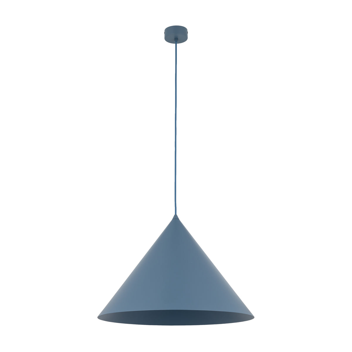 Pendul TK Lighting Cono XL, bleumarin, 11416