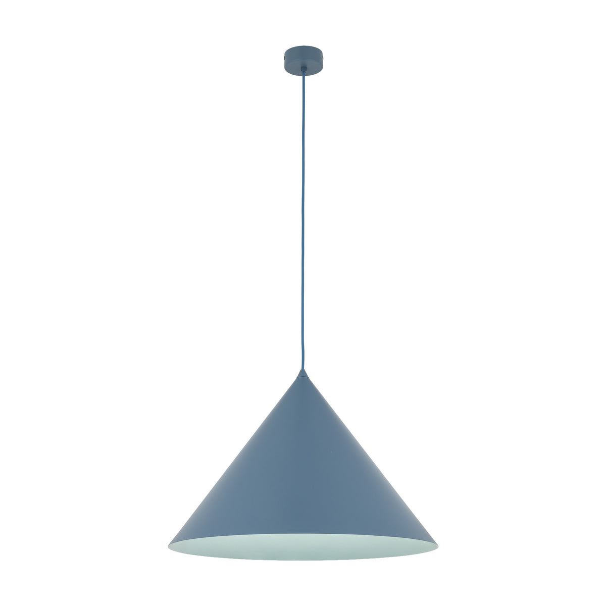 Pendul TK Lighting Cono XL, bleumarin, 11416
